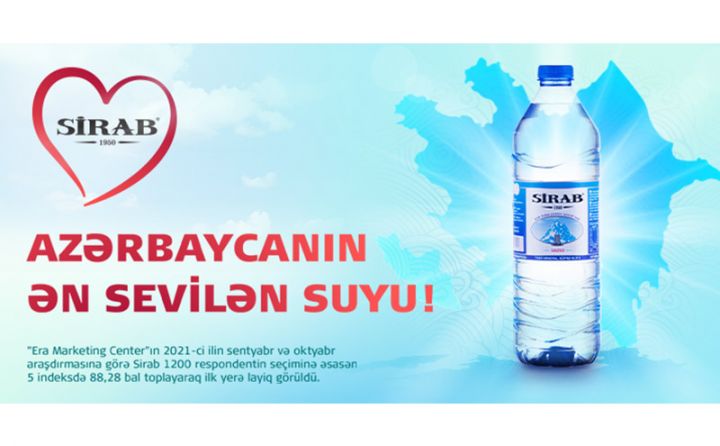 Azərbaycanın ən sevilən su markası bəlli oldu!
