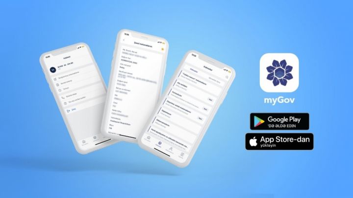 “myGov” portalının mobil tətbiqi istifadəyə verilib