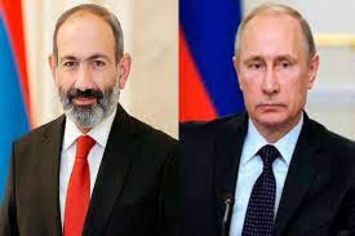 Putin və Paşinyan üçtərəfli razılaşmaların  reallaşdırılmasını müzakirə  ediblər