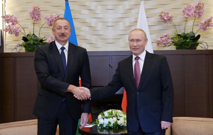 Əliyev, Putinin və Rusiya sülhməramlılarının rolunu yüksək qiymətləndirdi