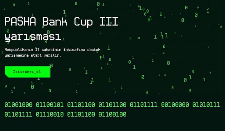 “PASHA Bank Cup III” proqramçılar yarışmasının nəticələri elan olunub