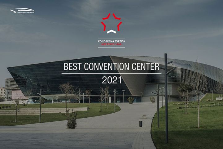 Bakı Konqres Mərkəzi üçüncü dəfə Avropanın ən yaxşı konqres mərkəzi seçilib