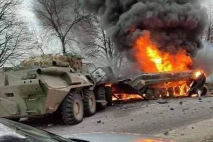 Ukrayna Ordusu Rusiyaya məxsus daha 15 tankın məhv edildiyini açıqlayıb