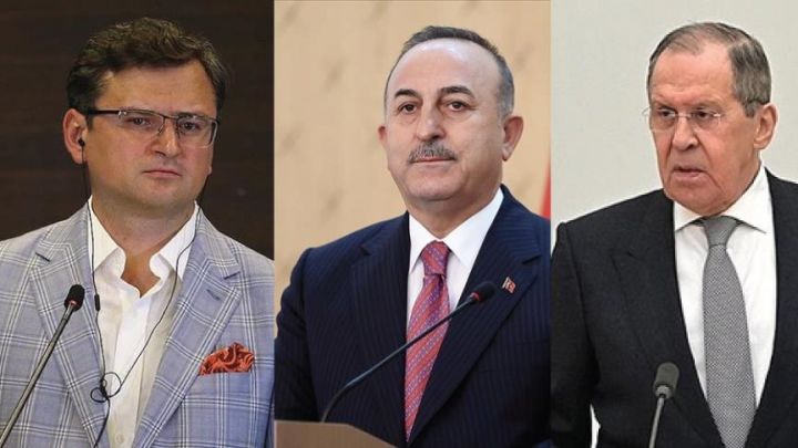 Lavrov, Kuleba və Çavuşoğlu Türkiyədə danışıqlara başlayıb