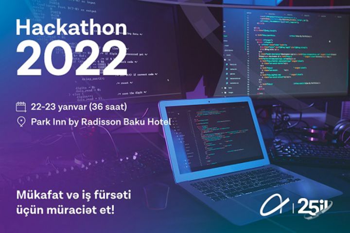"Azercell Hackathon 2022" müsabiqəsinə qeydiyyat başladı!