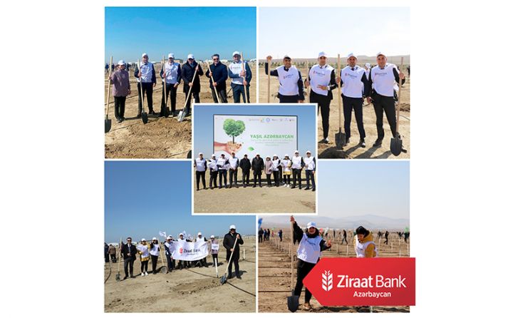 "Ziraat Bank Azərbaycan" ağacəkmə aksiyasında iştirak etdi!