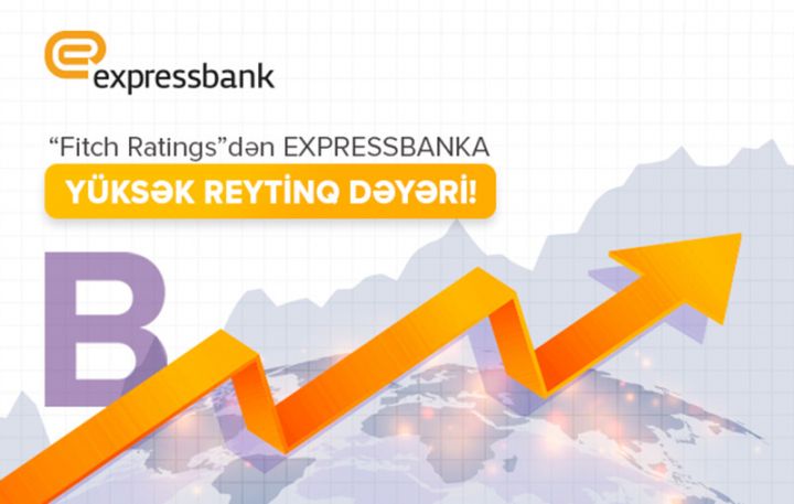 "Fitch Ratings" bu dəfə də “Expressbank”ın reytinqi yüksək qiymətləndirdi!