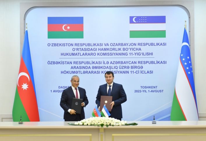 Azərbaycan-Özbəkistan 3 memorandum imzalayıb