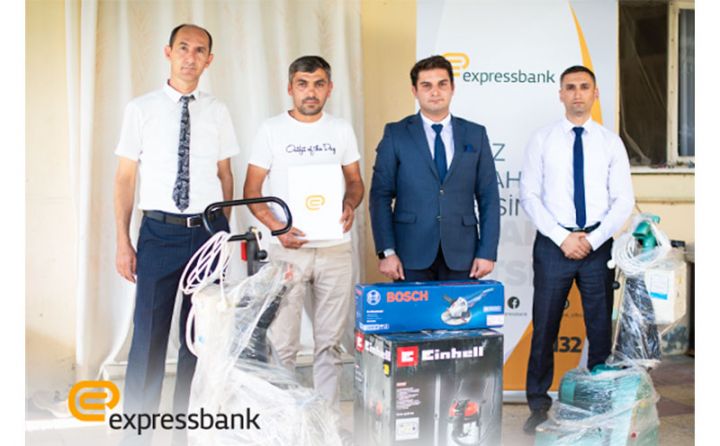 “Expressbank” vətən uğrunda döyüşlərin iştirakçısına dəstək oldu