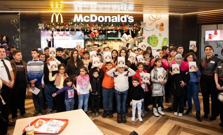 “McDonald's Azərbaycan”ın layihəsi Gəncədən olan 50 uşağın həyatında unudulmaz hadisə oldu – FOTO