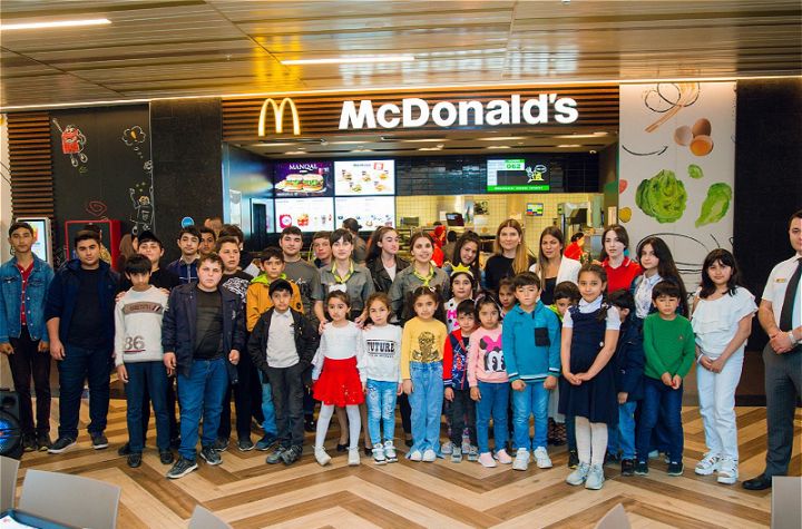 Uşaqların Beynəlxalq Müdafiəsi Günü “McDonald’s Azərbaycan”ın yeni layihəsinə start verilib - FOTO