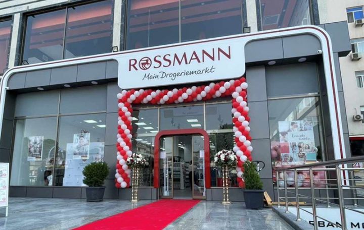 “Veysəloğlu” alman markası “Rossmann”ı ölkəmizə gətirdi! - İLK MAĞAZASI AÇILDI