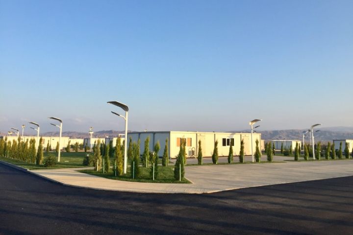 “Araz Vadisi İqtisadi Zonası” Sənaye Parkı günəş panelləri ilə işıqlandırılır