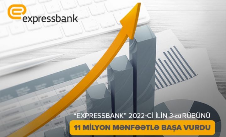 “Expressbank”dan 11 milyon manat mənfəət - MALİYYƏ VƏZİYYƏTİ AÇIQLANDI