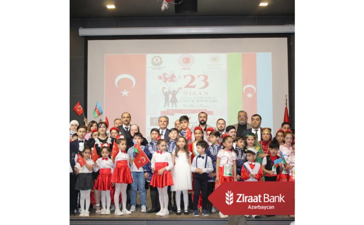 Ziraat Bank Azərbaycan 23 Aprel Milli Suverenlik və Uşaq Bayramı Günü münasibətilə təşkil olunan tədbirə dəstək oldu!