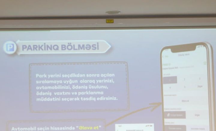 Azərbaycanda parklanma üçün mobil proqram təqdim edildi