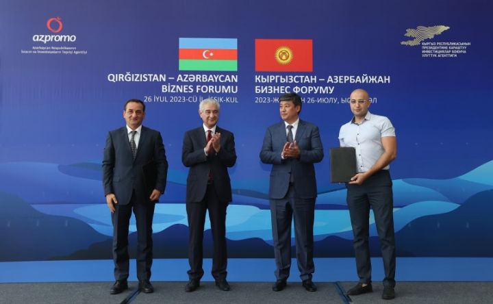 Abşeron Logistika Mərkəzi ilə bir sıra Qırğızıstan şirkətləri arasında memorandum imzalanıb
