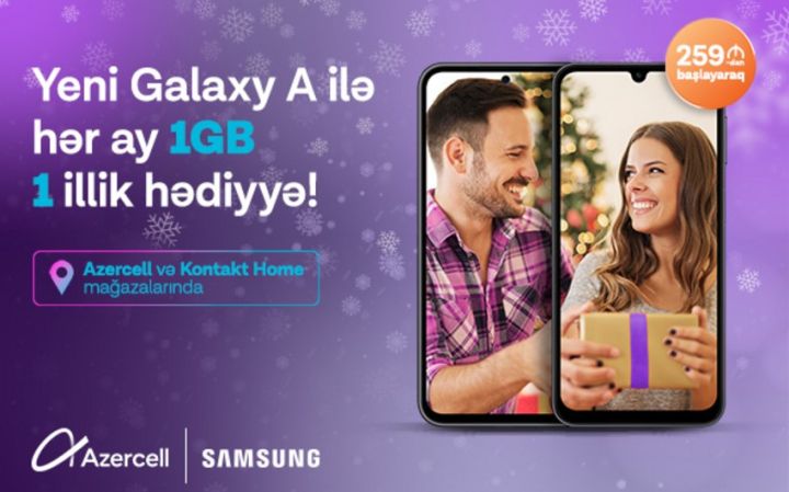 "Azercell Telecom" Yeni il ərəfəsində yeni "Samsung" kampaniyasını təqdim edir!