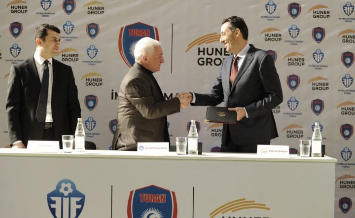“Huner Group” və “Turan Tovuz” müqavilə imzaladı - FOTOLAR