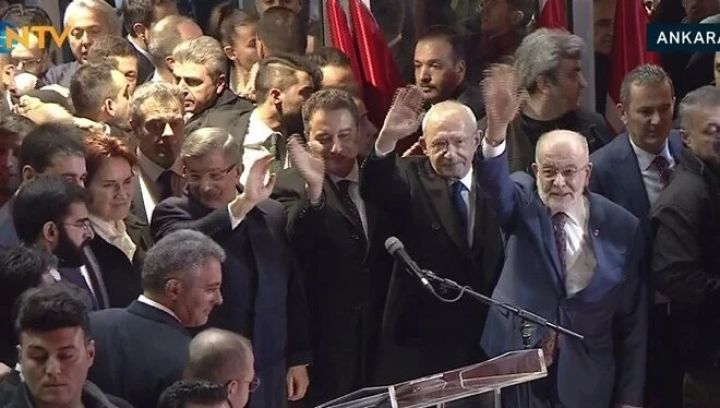 Türkiyədə müxalifətin Prezident seçkisində ortaq namizədi açıqlandı