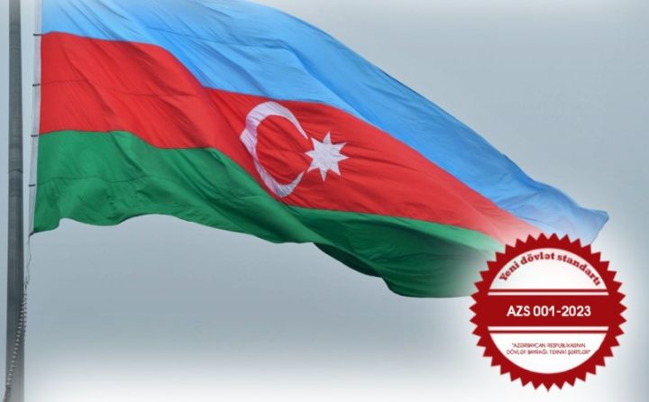 Azərbaycan Dövlət Bayrağı haqqında yeni dövlət standartı qəbul edilib