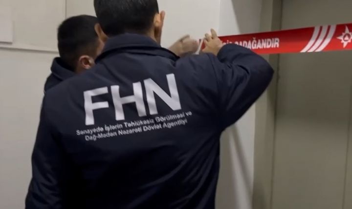 “Real” MTK-ya məxsus binada liftin istismarı dayandırıldı - VİDEO