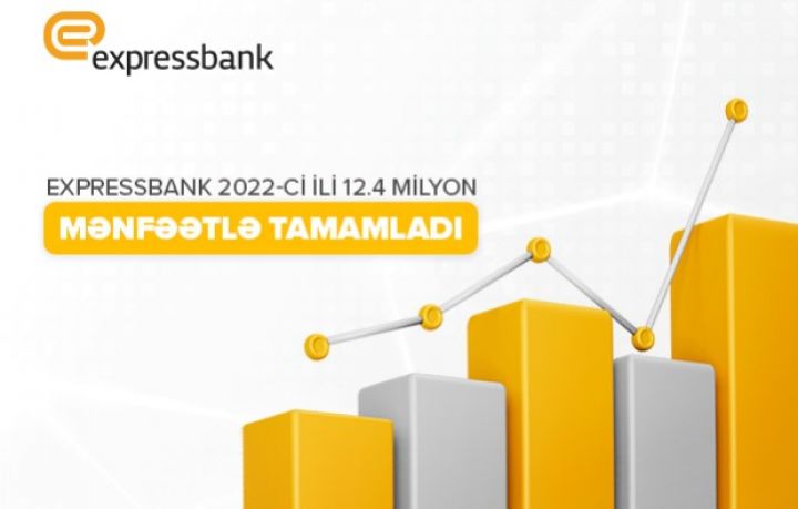 “Expressbank” 2022-ci ili 12,4 milyon manat mənfəət ilə başa vurub