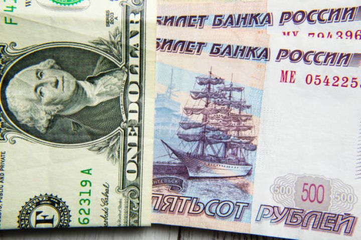Moskva birjasında hərracların açılışında dolların məzənnəsi cüzi yüksəlib