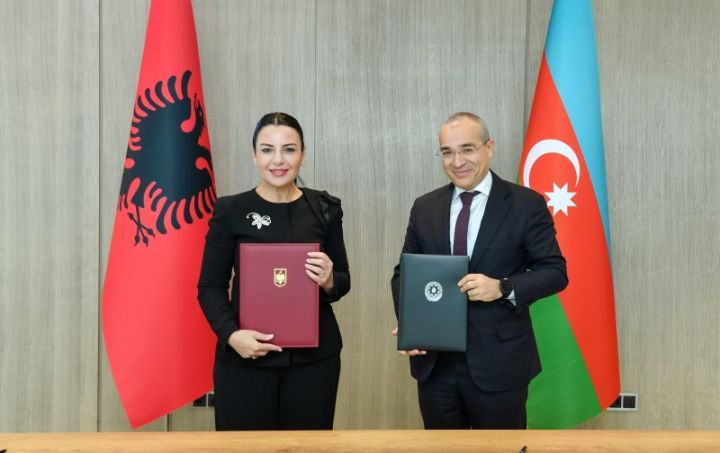 Azərbaycan və Albaniya iqtisadi əməkdaşlıq haqqında Saziş imzaladı