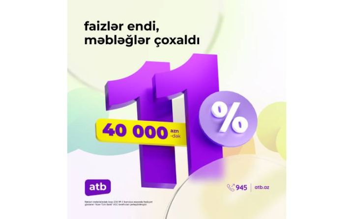 Azər-Türk Bankda sərfəli kredit kampaniyası davam edir