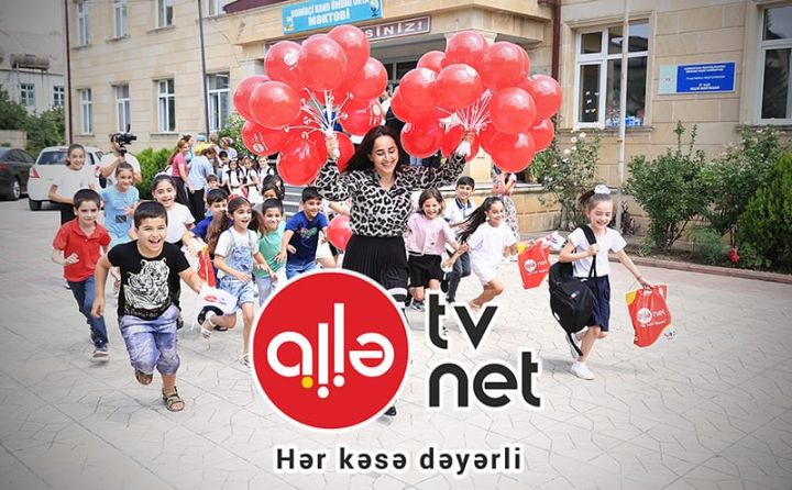 Ailə TV Masallıda məktəbliləri sevindirib