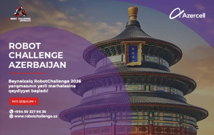 Azercell Beynəlxalq Robot Olimpiadasının Azərbaycandakı rəsmi sponsoru oldu