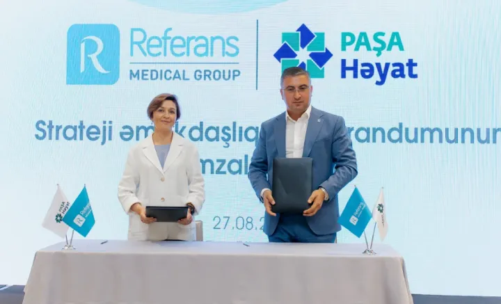 "Referans Medical Group" və "PAŞA Həyat Sığorta" "TezSağal" məhsulunu təqdim etdi