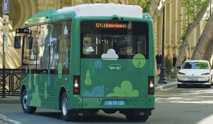 Bakıda yeni ödənişsiz avtobus xətti istifadəyə veriləcək