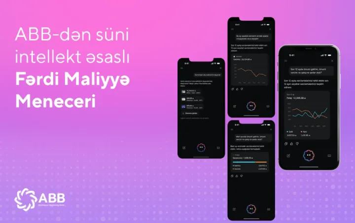 ABB-dən süni intellekt əsaslı Fərdi Maliyyə Meneceri!
