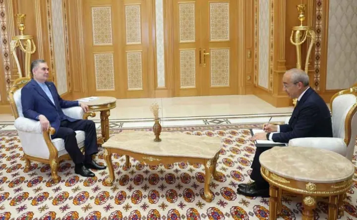 Mikayıl Cabbarovun rəhbərlik etdiyi heyət Türkmənistana işgüzar səfər edib