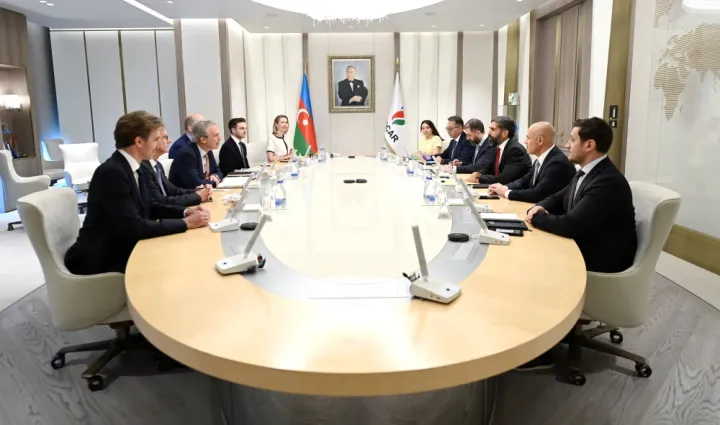 SOCAR-ın prezidenti “Wood Mackenzie” şirkətinin sədri ilə görüşüb