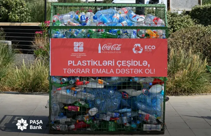 PAŞA Bankın dəstəyi ilə “Tullantıları hədiyyələrə dəyiş” festivalı keçirilib