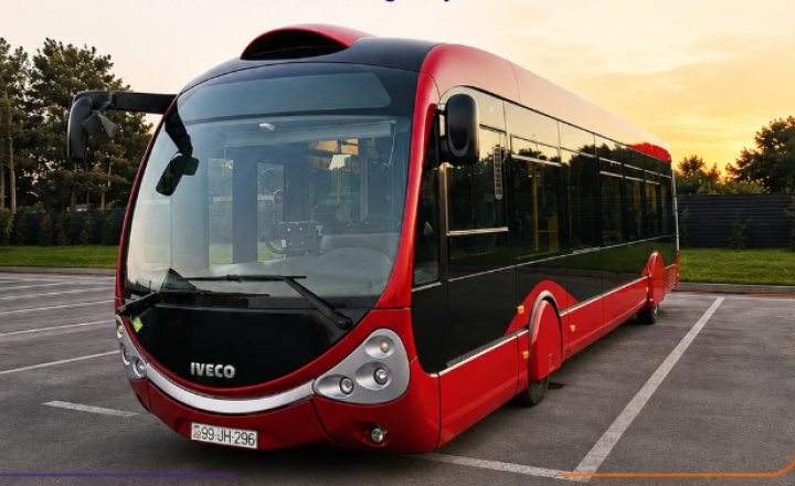 Xırdalandan “Memar Əcəmi”yə işləyən avtobuslar yenilənir
