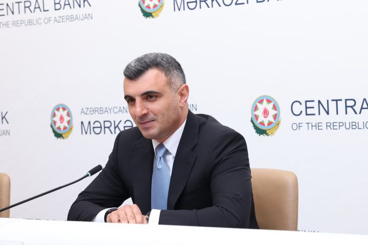 Mərkəzi Bankda mətbuat konfransı keçirilib