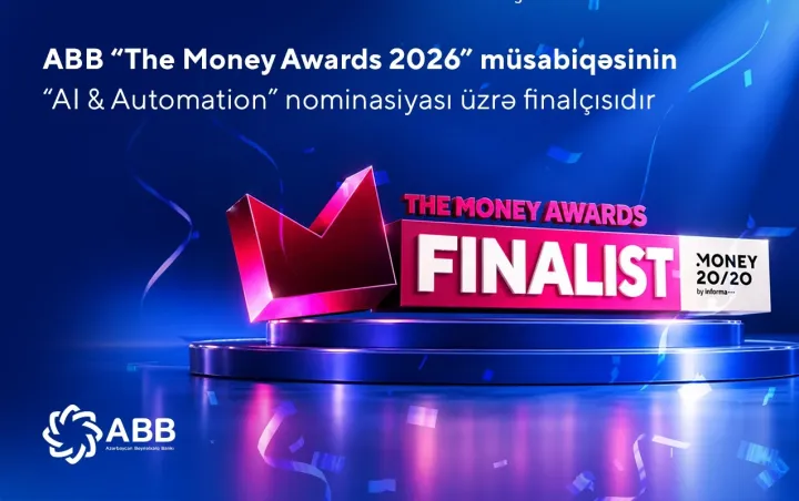 ABB-nin süni intellekt həlli Las Veqas-da keçiriləcək “Money20/20”-də finalçı kimi yarışacaq ®