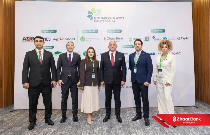 Torpağa dəyər, gələcəyə inam – Ziraat Bank Azərbaycan III Beynəlxalq Aqro Forumda! ®