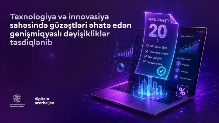 Texnologiya və innovasiya sahəsində güzəştlərlə bağlı genişmiqyaslı dəyişikliklər təsdiqlənib – Kimlərə şamil olunur?
