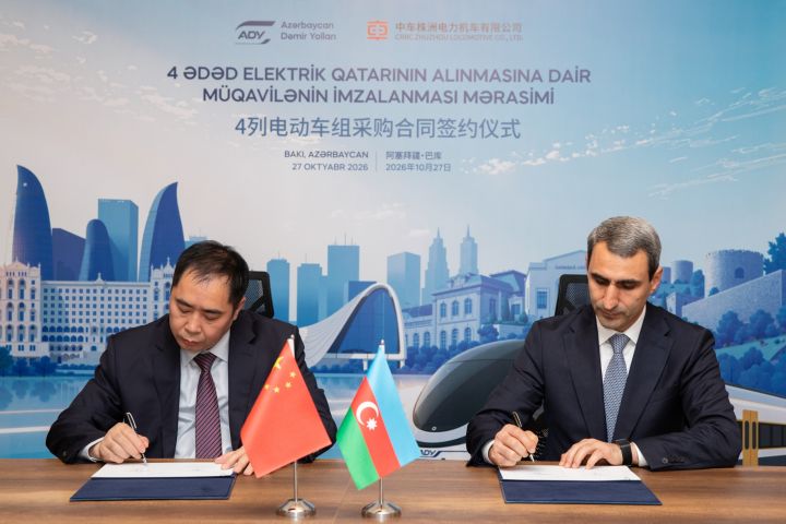 Azərbaycan Çindən 4 yeni sərnişin qatarı alır – Bakıdan Xankəndi, Astara, Yalama və Mincivana qatarlar hərəkət edəcək
