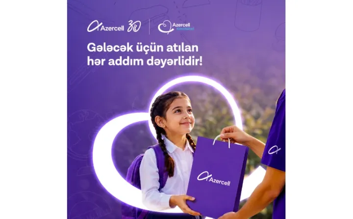 Azercell Könüllüləri yeni tədris ili ərəfəsində məktəblilərə dəstək oldu