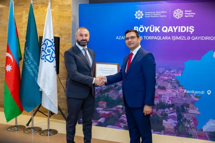 Ağdərə rayonunda yerləşən “Dəmirli” Filiz Emalı Kompleksində 1 342 nəfər daimi işlə təmin olunub